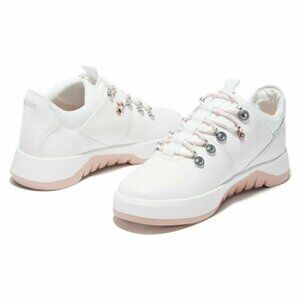 New Timberland A2G8J Womens Supaway Fabric Oxford White size 10